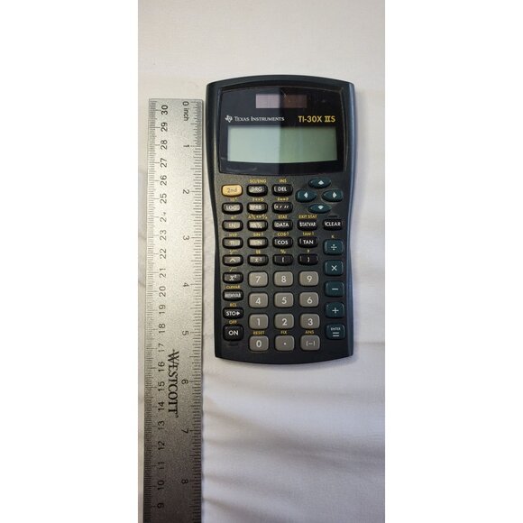 Texas Instruments TI-30X IIS Scientific Calculator without Cover - Working - Picture 4 of 5